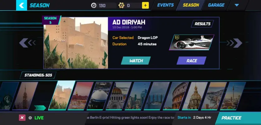 Ghost Racing Formula E android App screenshot 2